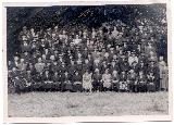 Huite Frankes Luinenburg (in the red square) at a unknown occasion.It's probably some meeting of the mennonite church.