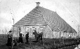 De boerderij van Jaarsma in de Brekkenpolder bij Lemmer Froukje Boonstra was hier dienstmeid voor haar trouwen