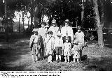 Family photo of Haring (Henry) Luinenburg and Marie Bosch.Back row from left to right: Anne (Marie) Luinenburg,Marie Bosch,Haring (Henry) Luinenburg,Clara L. Luinenburg.Front row from left to right:Harry Henry Luinenburg,Mary Luinenburg,John Luinenburg,Grace Luinenburg and Marvin Luinenburg