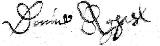 handtekening douwe ages tromp uit  1640