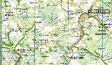 Map origin of the Ulrich family Germany, Ulrichstein